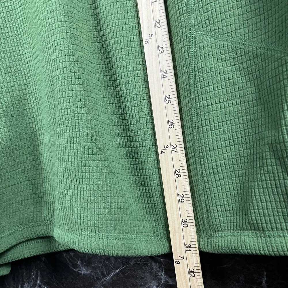 The North Face Men's Green Quarter Zip Sweatshirt XL